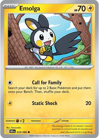 Emolga, SV: Black Bolt