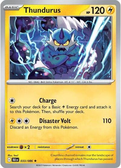 Thundurus, SV: Black Bolt
