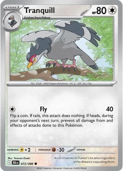 Tranquill, SV: Black Bolt