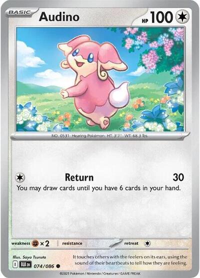 Audino, SV: Black Bolt