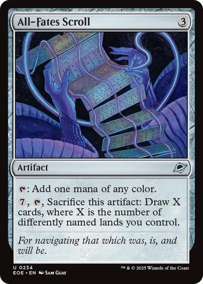 All-Fates Scroll, Edge of Eternities
