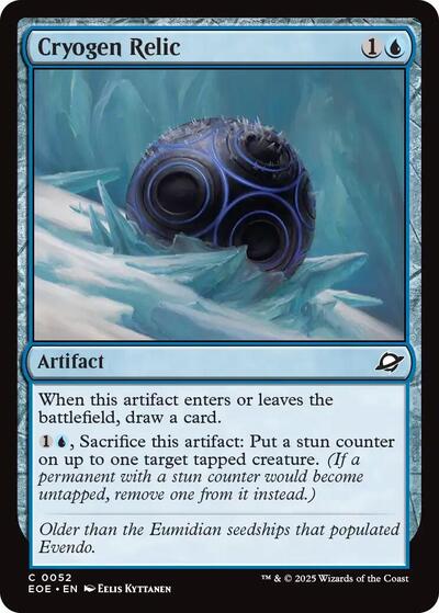 Cryogen Relic, Edge of Eternities
