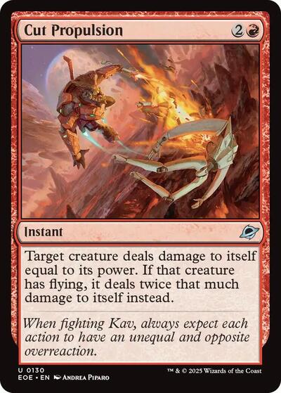 Cut Propulsion, Edge of Eternities