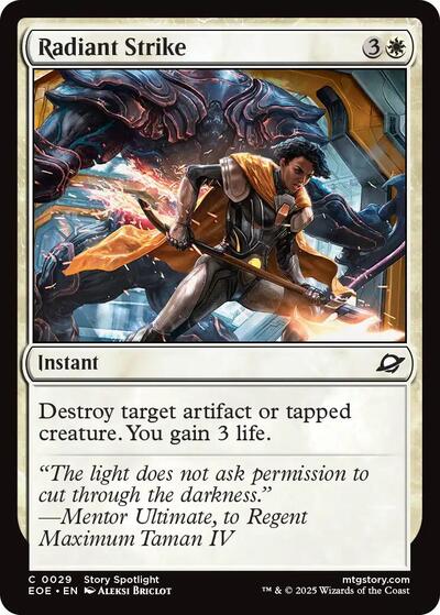 Radiant Strike, Edge of Eternities
