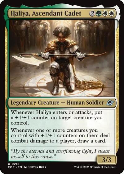 Haliya, Ascendant Cadet, Edge of Eternities