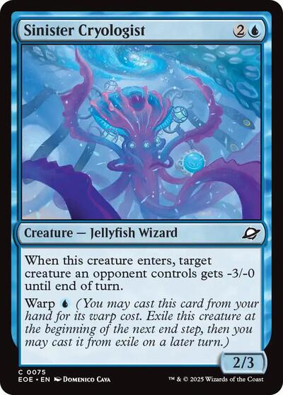 Sinister Cryologist, Edge of Eternities