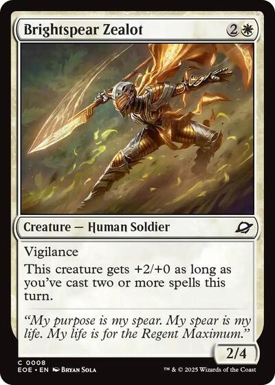 Brightspear Zealot, Edge of Eternities