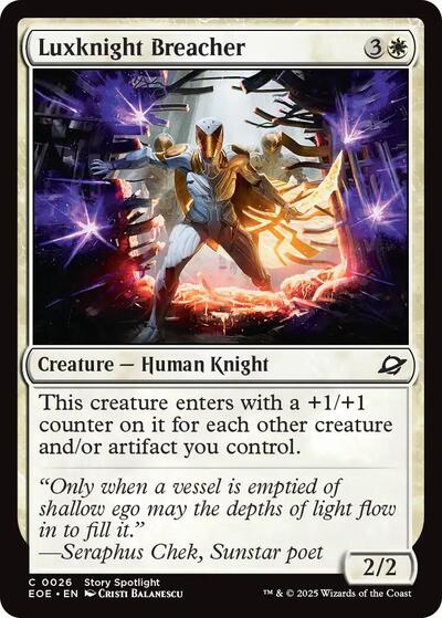 Luxknight Breacher, Edge of Eternities