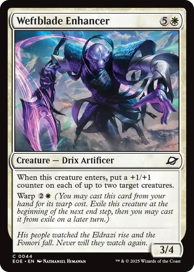 Weftblade Enhancer, Edge of Eternities