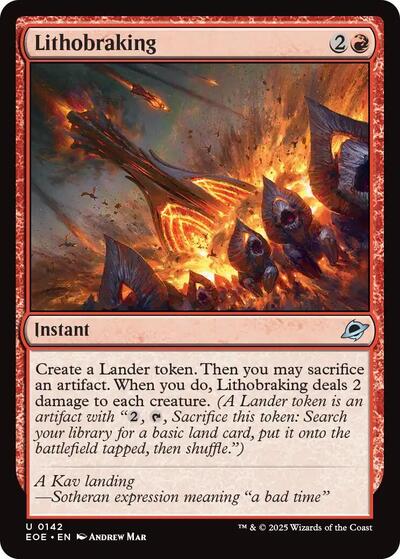 Lithobraking, Edge of Eternities