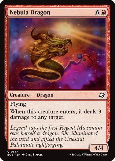Nebula Dragon, Edge of Eternities