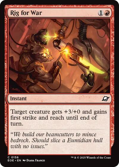 Rig for War, Edge of Eternities