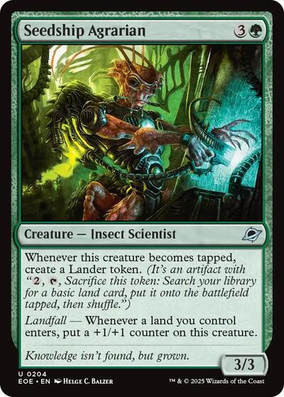 Seedship Agrarian, Edge of Eternities