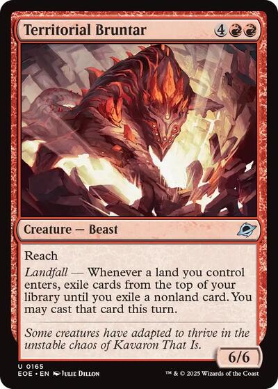Territorial Bruntar, Edge of Eternities