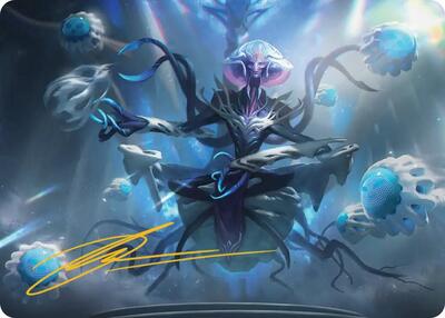 Mm'menon, the Right Hand Art Card (Gold-Stamped Signature), Art Series: Edge of Eternities