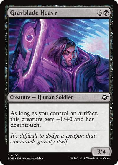 Gravblade Heavy, Edge of Eternities
