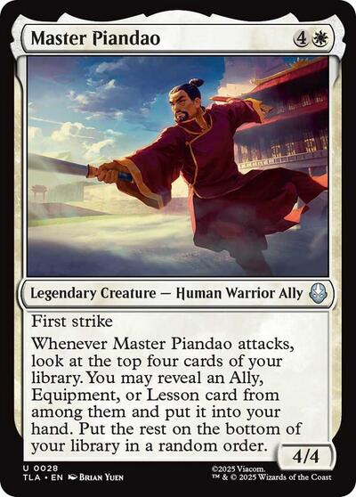 Master Piandao, Avatar: The Last Airbender