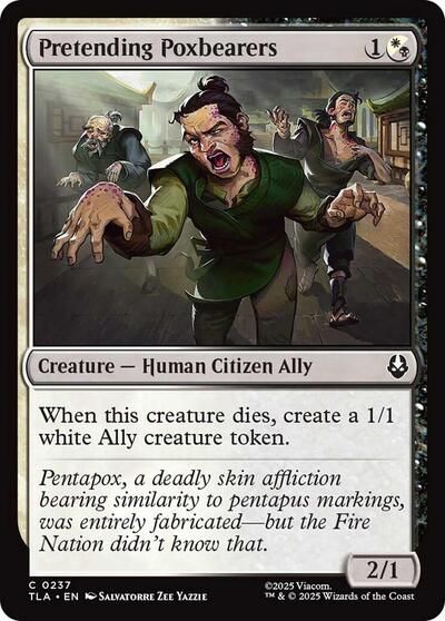 Pretending Poxbearers, Avatar: The Last Airbender