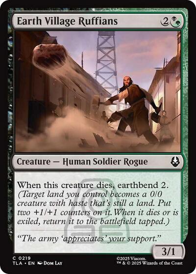 Earth Village Ruffians, Avatar: The Last Airbender