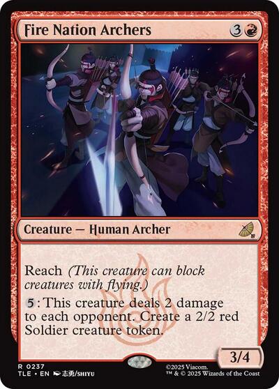 Fire Nation Archers, Avatar: The Last Airbender: Eternal-Legal