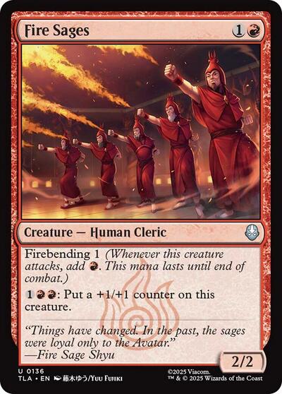Fire Sages, Avatar: The Last Airbender