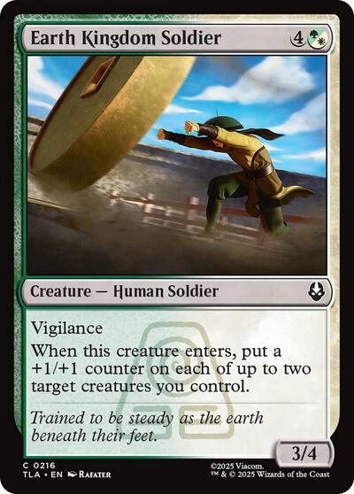 Earth Kingdom Soldier, Avatar: The Last Airbender