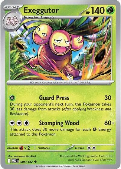 Exeggutor, ME01: Mega Evolution