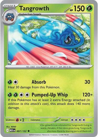 Tangrowth, ME01: Mega Evolution