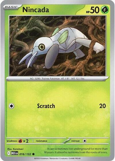 Nincada, ME01: Mega Evolution