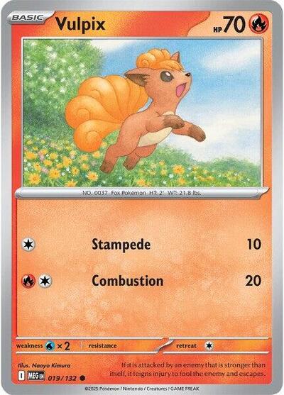 Vulpix, ME01: Mega Evolution