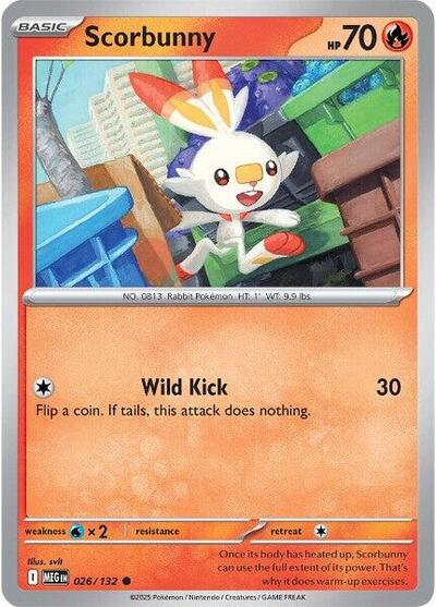 Scorbunny, ME01: Mega Evolution