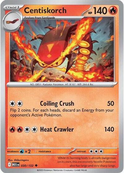 Centiskorch, ME01: Mega Evolution