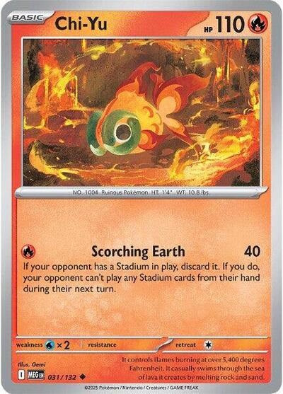 Chi-Yu, ME01: Mega Evolution