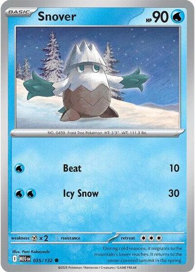 Snover, ME01: Mega Evolution