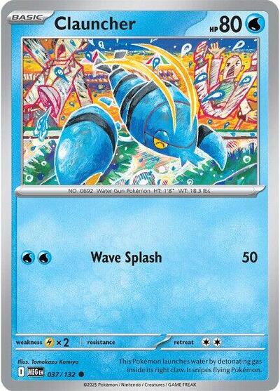 Clauncher, ME01: Mega Evolution