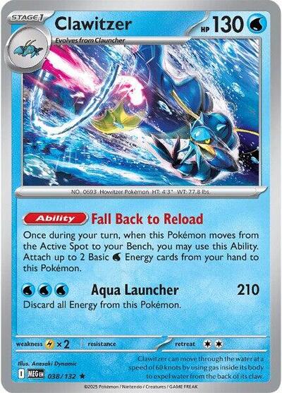 Clawitzer, ME01: Mega Evolution