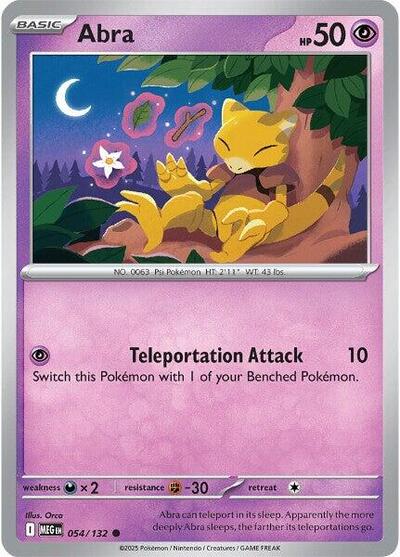 Abra, ME01: Mega Evolution