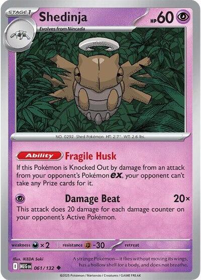 Shedinja, ME01: Mega Evolution
