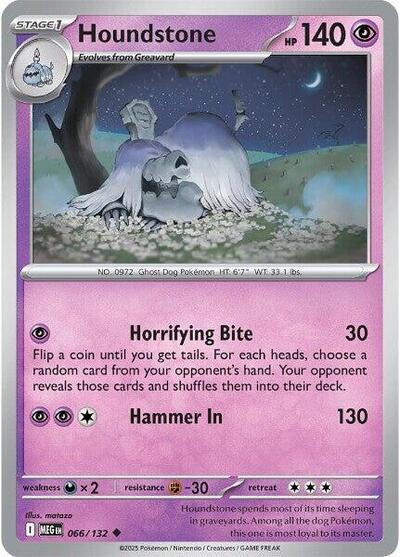 Houndstone, ME01: Mega Evolution