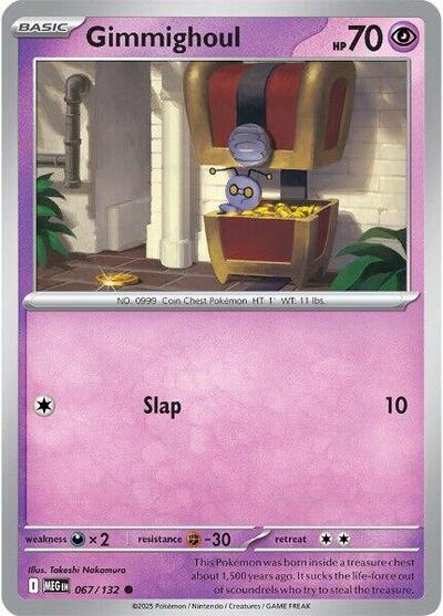 Gimmighoul, ME01: Mega Evolution