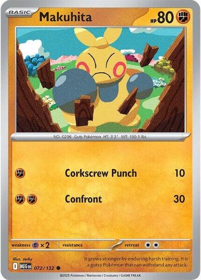 Makuhita, ME01: Mega Evolution