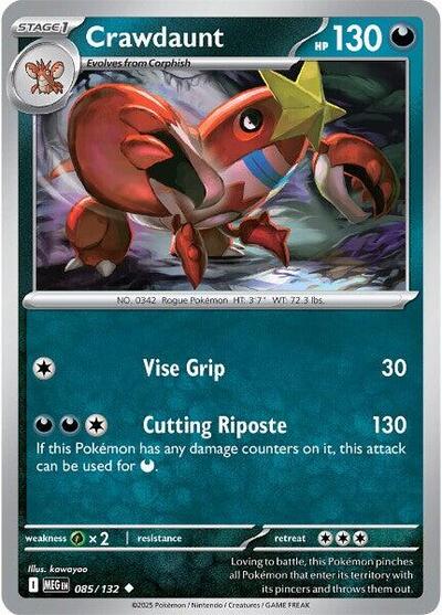 Crawdaunt, ME01: Mega Evolution