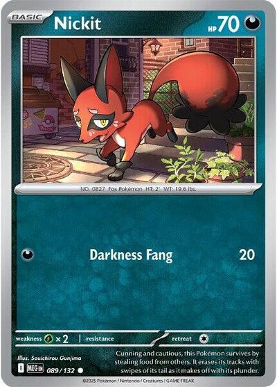 Nickit, ME01: Mega Evolution