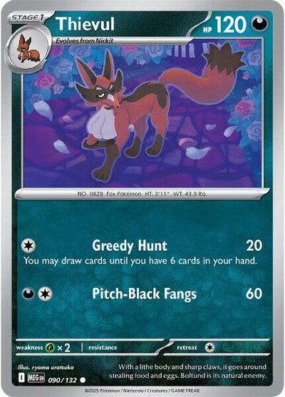 Thievul, ME01: Mega Evolution
