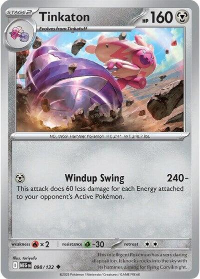 Tinkaton, ME01: Mega Evolution