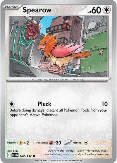 Spearow, ME01: Mega Evolution