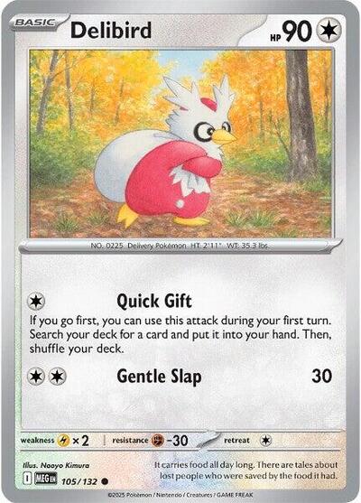 Delibird, ME01: Mega Evolution