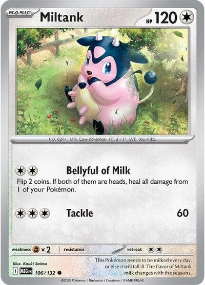 Miltank, ME01: Mega Evolution