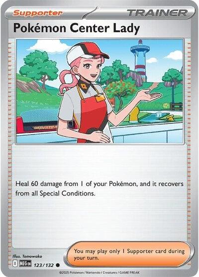 Pokemon Center Lady, ME01: Mega Evolution