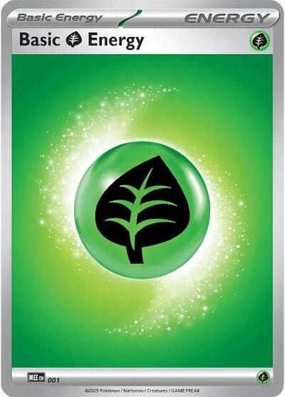 Basic Grass Energy - 001, MEE: Mega Evolution Energies